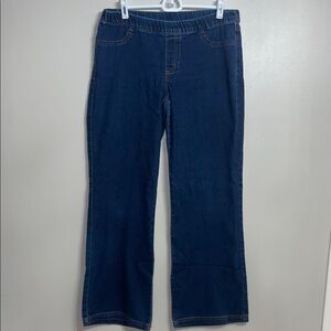 Women’s Dark Blue Pull-On Jeans